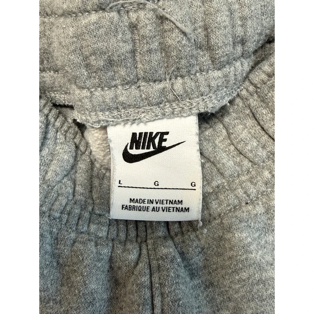 Nike Sportswear Club Fleece Joggers Mens Large Gray Sweatpants BV2671-063